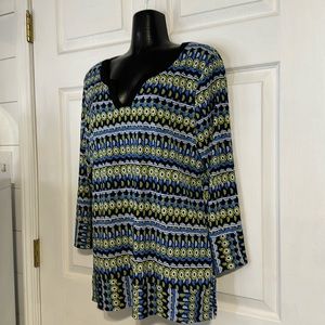 Women’s Top from Rafaella in size Large.  Comfortable with 3/4+ sleeve length.